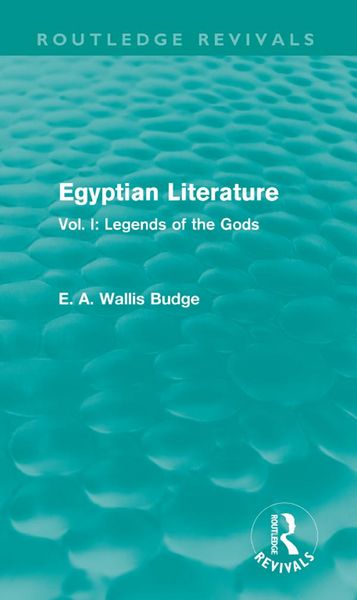 Produktbild: Egyptian Literature (Routledge Revivals)