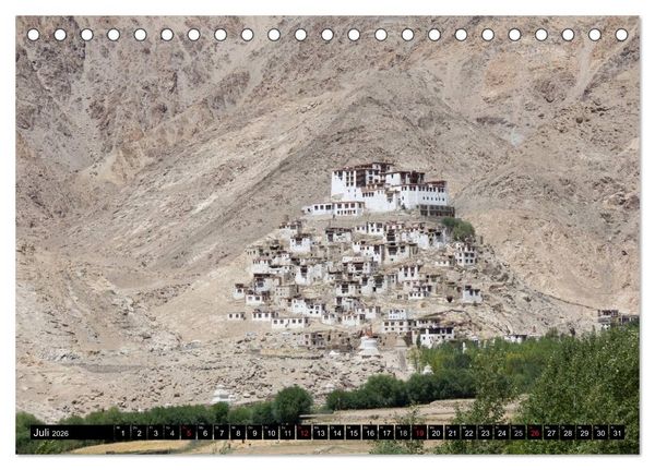 Produktbild: Buddhistisches Klein-Tibet (Tischkalender 2026 DIN A5 quer), CALVENDO Monatskalender