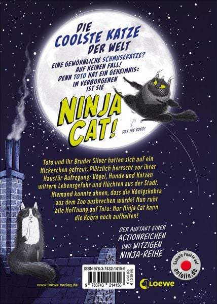 Produktbild: Ninja Cat (Band 1) - Duell mit der K&ouml;nigskobra