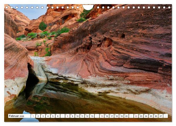 Produktbild: Naturwunder aus Stein im Westen der USA (Wandkalender 2026 DIN A4 quer), CALVENDO Monatskalender