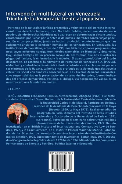 Produktbild: Intervenci&oacute;n Multilateral En Venezuela. Triunfo De La Democracia Frente Al Populismo