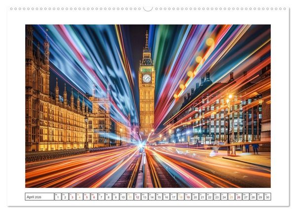 Produktbild: Ber&uuml;hmte Wahrzeichen (Wandkalender 2026 DIN A2 quer), CALVENDO Monatskalender