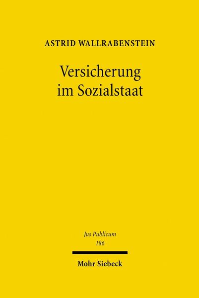 Produktbild: Versicherung im Sozialstaat