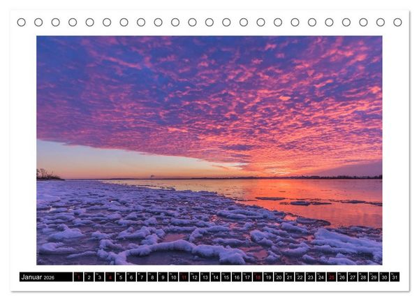 Produktbild: Die M&uuml;ritz - Naturparadies der Mecklenburgischen Seenplatte (Tischkalender 2026 DIN A5 quer), CALVENDO Monatskalender