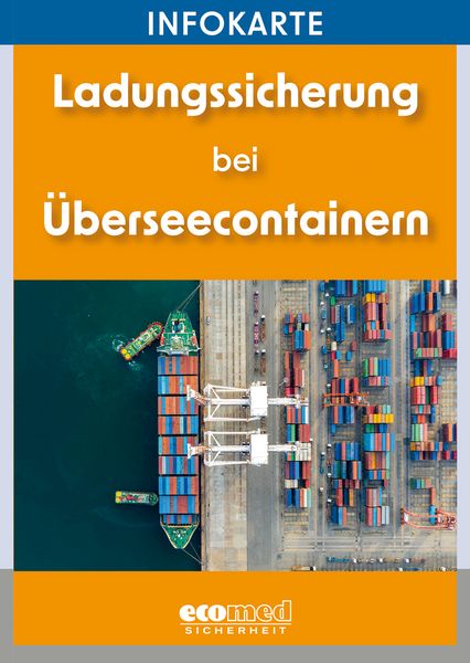 Produktbild: Infokarte Ladungssicherung bei &Uuml;berseecontainern