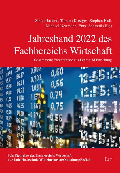 Produktbild: Jahresband 2022 des Fachbereichs Wirtschaft