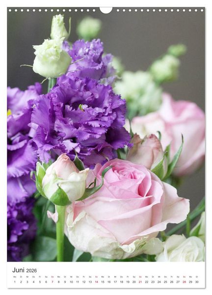 Produktbild: Verliebt in Blumen (Wandkalender 2026 DIN A3 hoch), CALVENDO Monatskalender