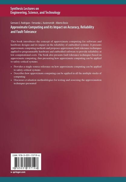 Produktbild: Approximate Computing and its Impact on Accuracy, Reliability and Fault-Tolerance