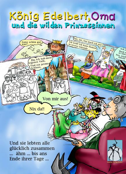 Produktbild: K&ouml;nig Edelbert, Oma und die wilden Prinzessinnen