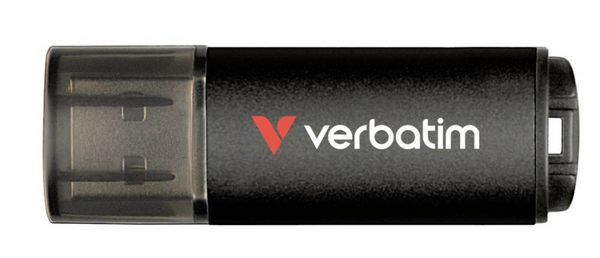 Verbatim V200 Metal USB-Stick 64GB Schwarz 30211 USB-A (USB 3.2 Gen 1)