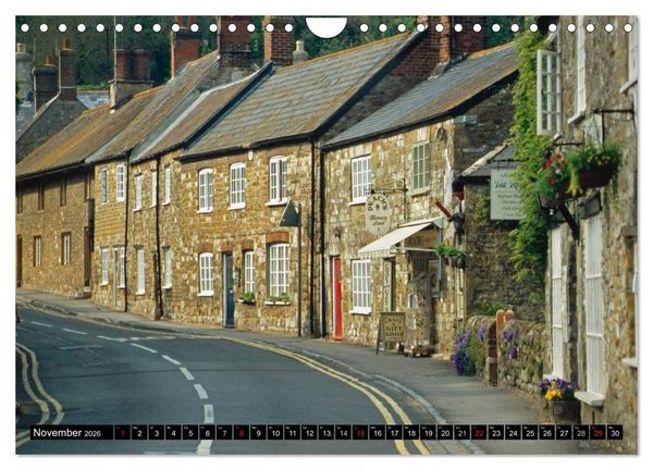Produktbild: Cornwall - Devon Somerset Dorset (Wandkalender 2026 DIN A4 quer), CALVENDO Monatskalender