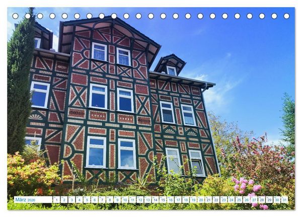 Produktbild: Eisenach Villen-Architektur Prachtst&uuml;cke (Tischkalender 2026 DIN A5 quer), CALVENDO Monatskalender
