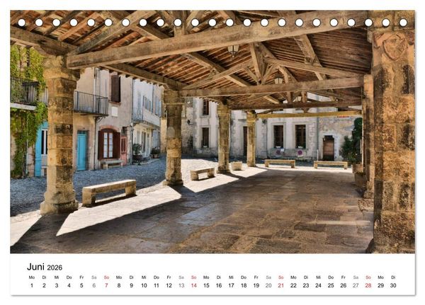 Produktbild: Frankreich- St&auml;dte und D&ouml;rfer des Languedoc-Roussillon (Tischkalender 2026 DIN A5 quer), CALVENDO Monatskalender