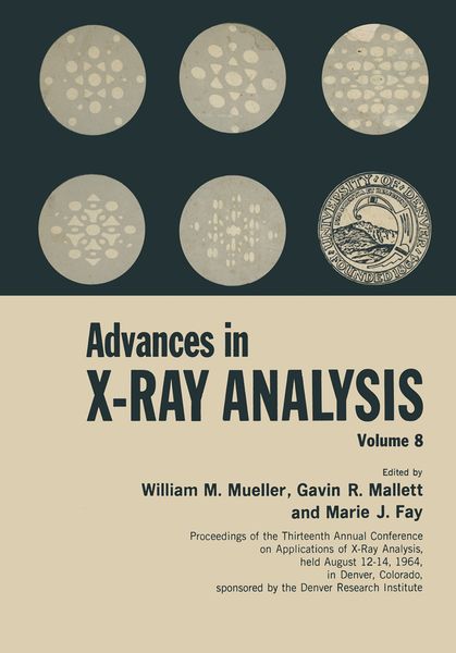 Produktbild: Advances in X-Ray Analysis