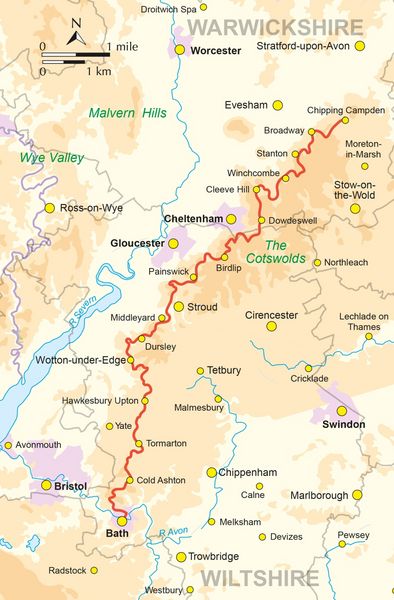 Produktbild: The Cotswold Way