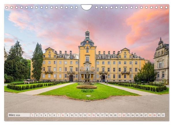 Produktbild: B&uuml;ckeburg Impressionen (Wandkalender 2026 DIN A4 quer), CALVENDO Monatskalender