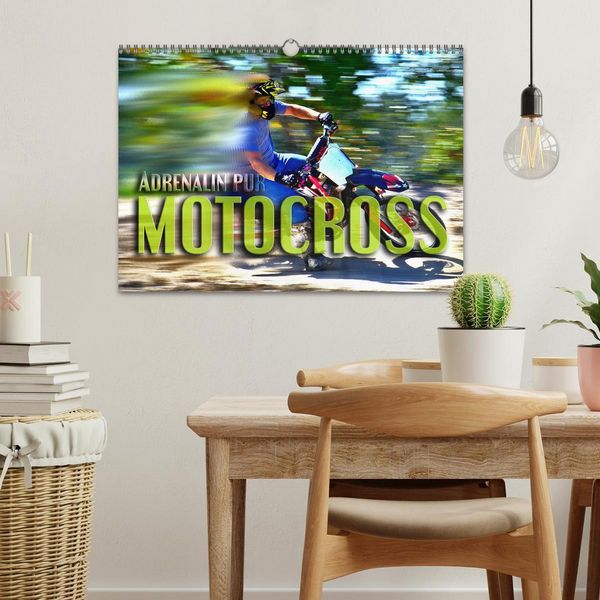 Produktbild: Motocross - Adrenalin pur (Wandkalender 2026 DIN A3 quer), CALVENDO Monatskalender