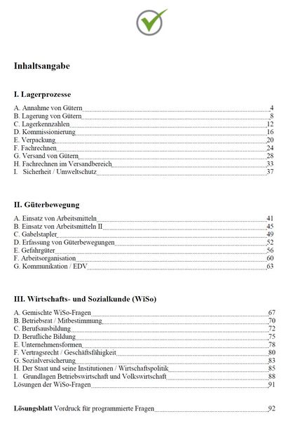 Produktbild: Top-Pr&uuml;fung Fachlagerist / Fachlageristin - 350 &Uuml;bungsaufgaben f&uuml;r die Abschlusspr&uuml;fung