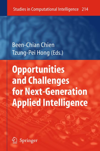 Produktbild: Opportunities and Challenges for Next-Generation Applied Intelligence