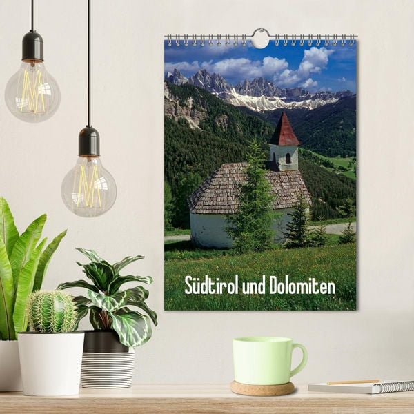 Produktbild: S&uuml;dtirol und Dolomiten (Wandkalender 2026 DIN A4 hoch), CALVENDO Monatskalender