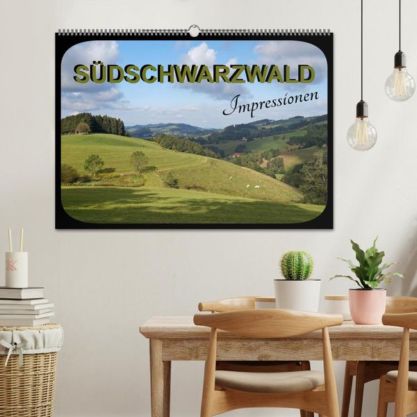 Produktbild: S&uuml;dschwarzwald - Impressionen (Wandkalender 2026 DIN A2 quer), CALVENDO Monatskalender