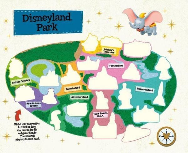 Produktbild: Disneyland: Sticker- und R&auml;tselspa&szlig;