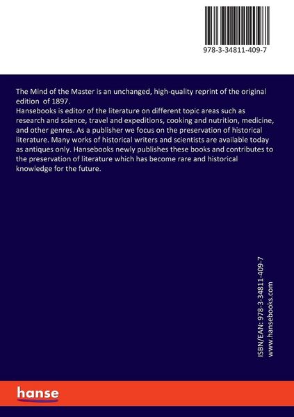 Produktbild: The Mind of the Master