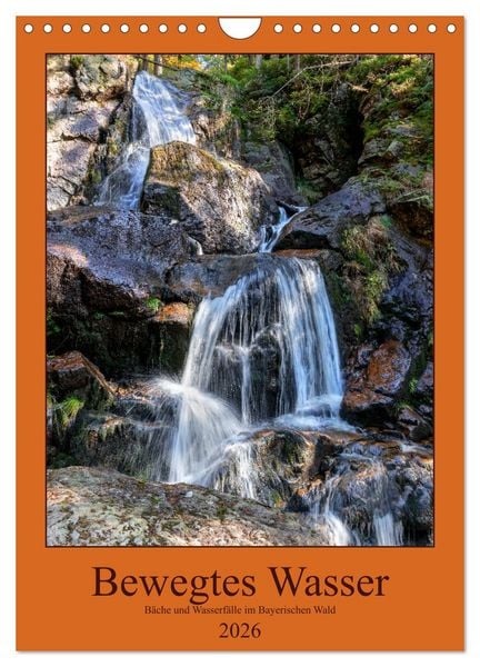 Produktbild: Bewegtes Wasser (Wandkalender 2026 DIN A4 hoch), CALVENDO Monatskalender