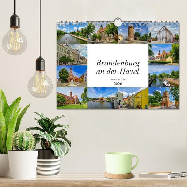 Produktbild: Brandenburg an der Havel Impressionen (Wandkalender 2026 DIN A4 quer), CALVENDO Monatskalender