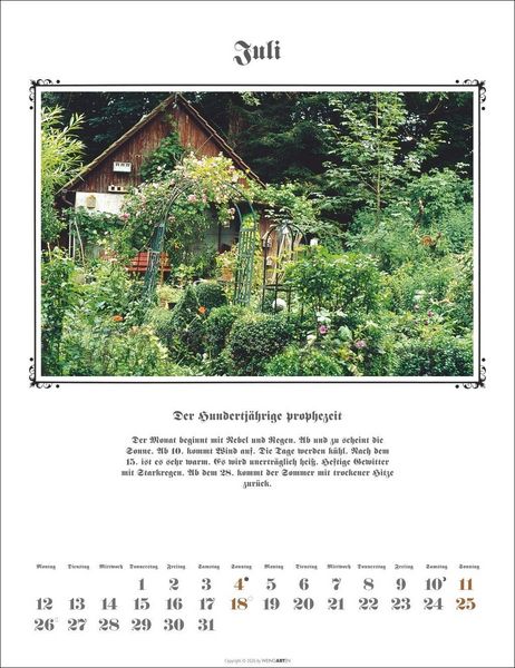 Produktbild: Der Hundertj&auml;hrige Kalender 2027