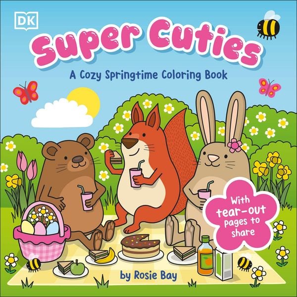 Produktbild: Super Cuties: A Cozy Springtime Coloring Book