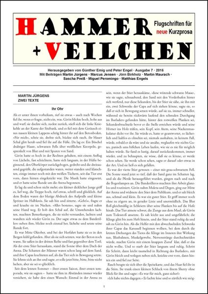 Produktbild: Hammer + Veilchen Nr. 7