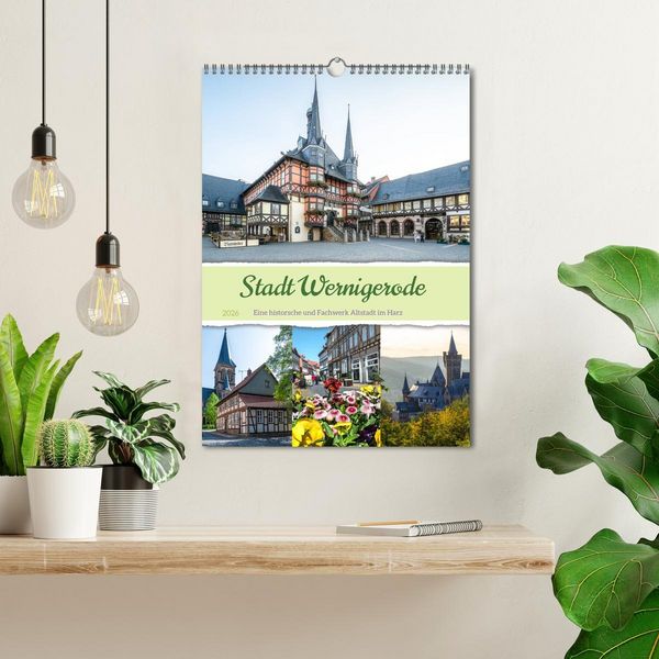 Produktbild: Stadt Wernigerode (Wandkalender 2026 DIN A3 hoch), CALVENDO Monatskalender