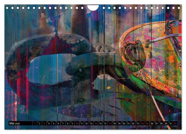 Produktbild: Hamburg Abstrakt (Wandkalender 2026 DIN A4 quer), CALVENDO Monatskalender