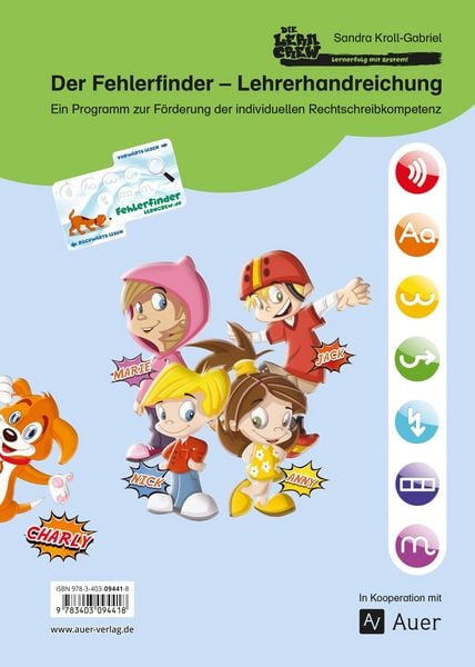 Produktbild: Die Lerncrew: Der Fehlerfinder - Lehrerhandreichung