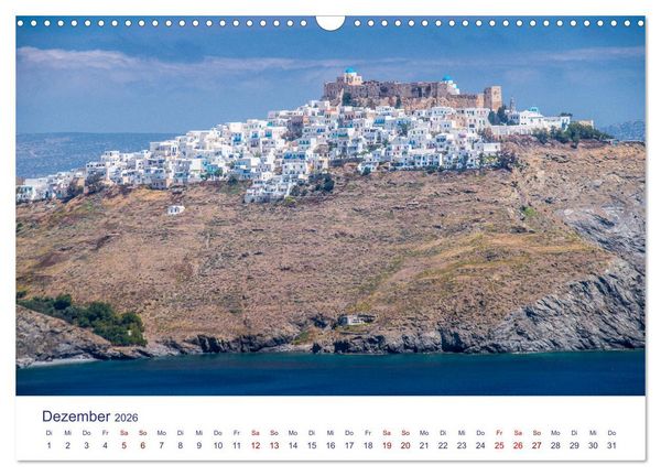 Produktbild: Astypalaia (Wandkalender 2026 DIN A3 quer), CALVENDO Monatskalender