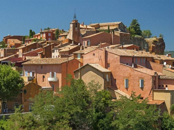 Produktbild: CALVENDO Puzzle Roussillon - die Ockerstadt der Provence | 1000 Teile Lege-Gr&ouml;&szlig;e 64x48cm Foto-Puzzle f&uuml;r gl&uuml;ckliche Stunden