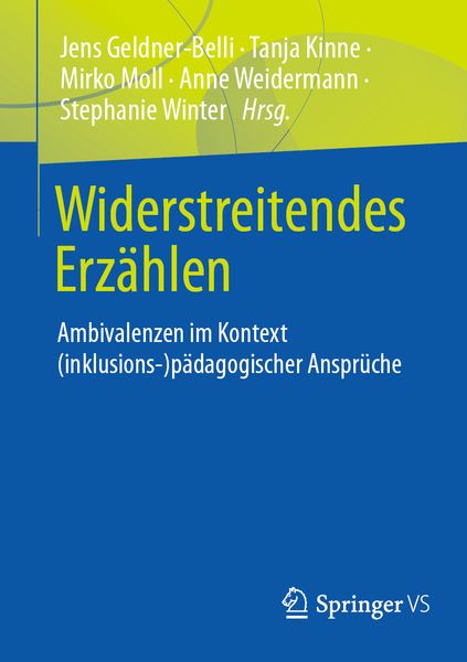 Produktbild: Widerstreitendes Erz&auml;hlen