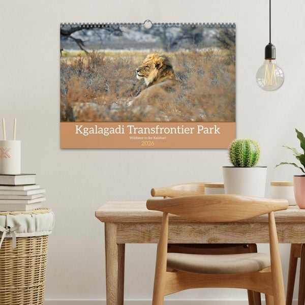 Produktbild: Kgalagadi - Fauna und Wildtiere in der Kalahari (Wandkalender 2026 DIN A3 quer), CALVENDO Monatskalender
