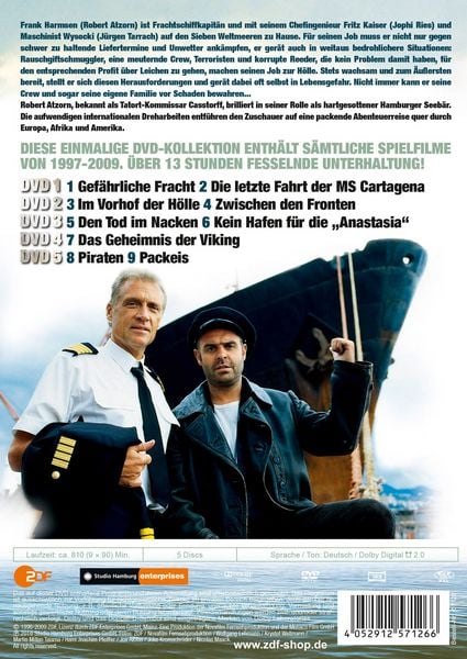 Produktbild: Der Kapit&auml;n - Die komplette Serie [5 DVDs]