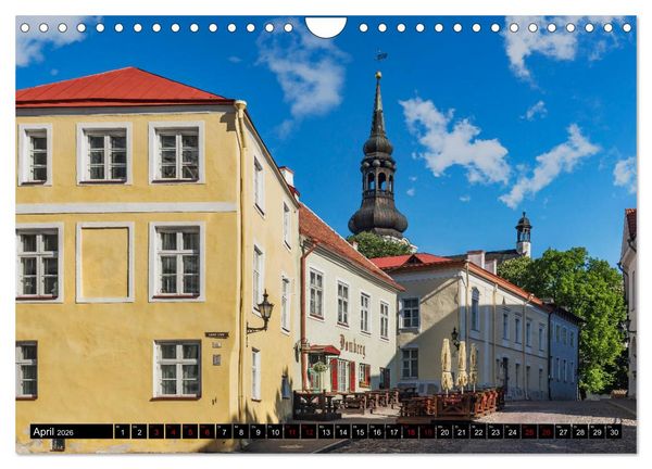 Produktbild: Ein Wochenende in Tallinn (Wandkalender 2026 DIN A4 quer), CALVENDO Monatskalender