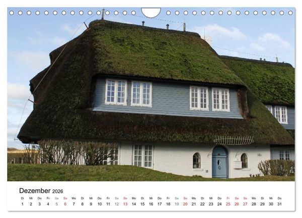 Produktbild: Friesenh&auml;user (Wandkalender 2026 DIN A4 quer), CALVENDO Monatskalender