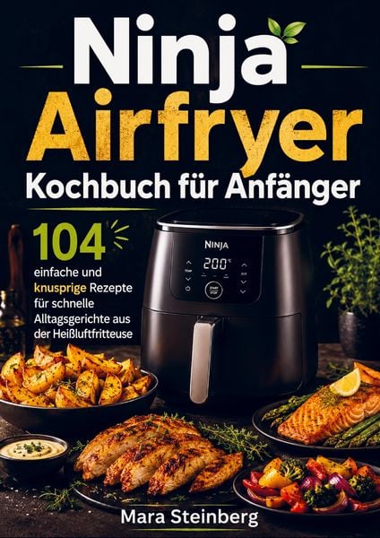 Produktbild: Ninja Airfryer Kochbuch f&uuml;r Anf&auml;nger