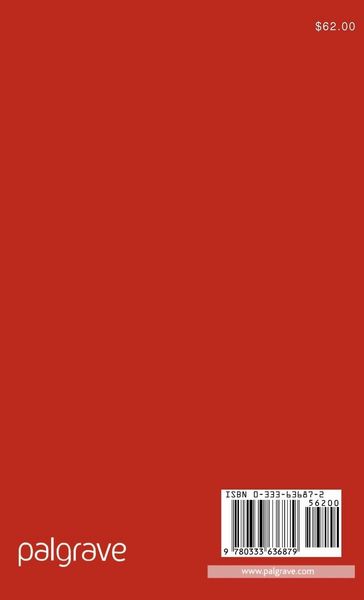 Produktbild: The Politics of Ethnicity in Settler Societies