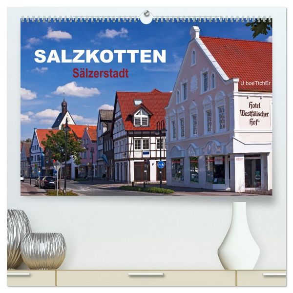 Produktbild: SALZKOTTEN - S&auml;lzerstadt (hochwertiger Premium Wandkalender 2026 DIN A2 quer), Kunstdruck in Hochglanz