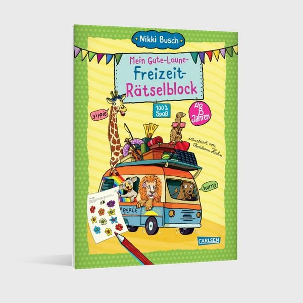 Produktbild: R&auml;tselspa&szlig; Grundschule: Mein Gute-Laune-Freizeit-R&auml;tselblock