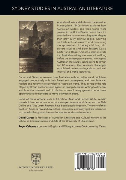 Produktbild: Australian Books and Authors in the American Marketplace 1840s-1940s