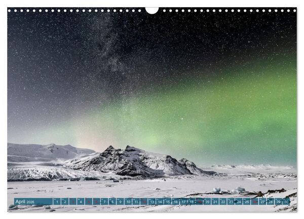 Produktbild: Island - Reise in eine andere Welt (Wandkalender 2026 DIN A3 quer), CALVENDO Monatskalender