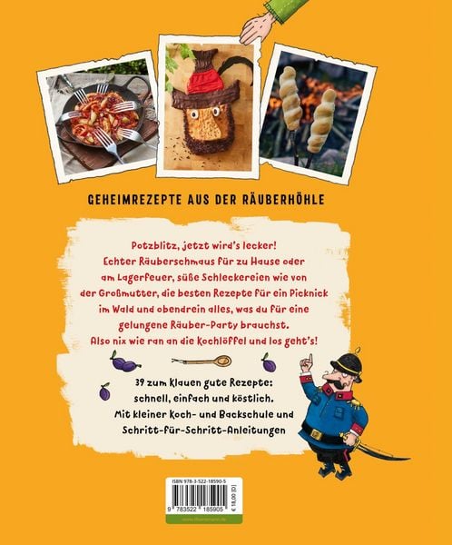 Produktbild: Der R&auml;uber Hotzenplotz: Das gro&szlig;e R&auml;uber Hotzenplotz Koch- und Backbuch
