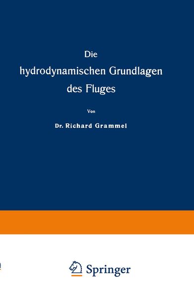 Produktbild: Die hydrodynamischen Grundlagen des Fluges